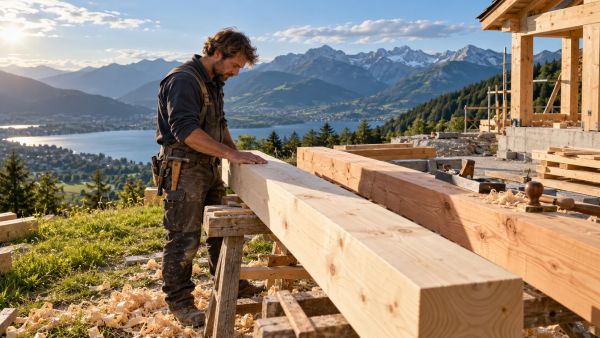 Top types de bois pour votre charpente à Annecy