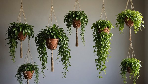 Suspensions pour plantes : le style qui fait la différence